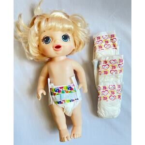 Hasbro Doll With Diapers